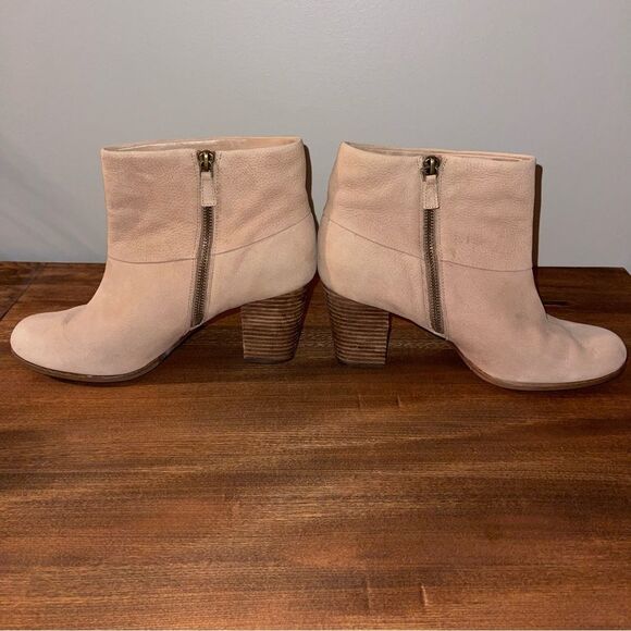 Cole Haan NikeAir Tan Suede Boots Booties Sz 10 - Picture 2 of 6